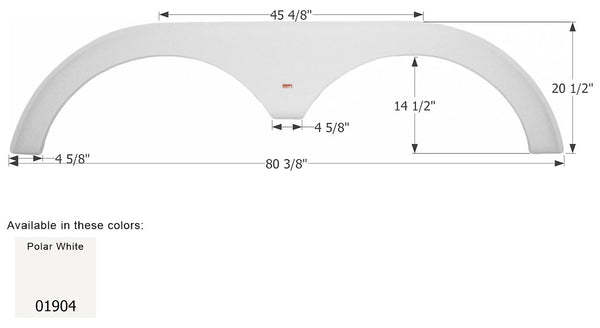 Icon Fender Skirt for Dutchmen Victory Lane (MPN: 01904)