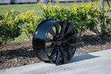 OE Wheels CV30 Gloss Black Aluminum Wheel (MPN: CV30-22090-6550-28B)