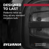 Sylvania Long Life Tail Light Bulb (MPN: 1157ALL.BP2)