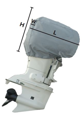 Boat Motor Cover for 40 Horse Power Motor (MPN: 70002S-11)
