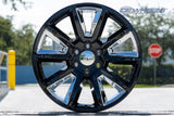 OE Wheels CV73 20 Inch Aluminum Wheel (MPN: CV73-20085-6550-24C-IC)