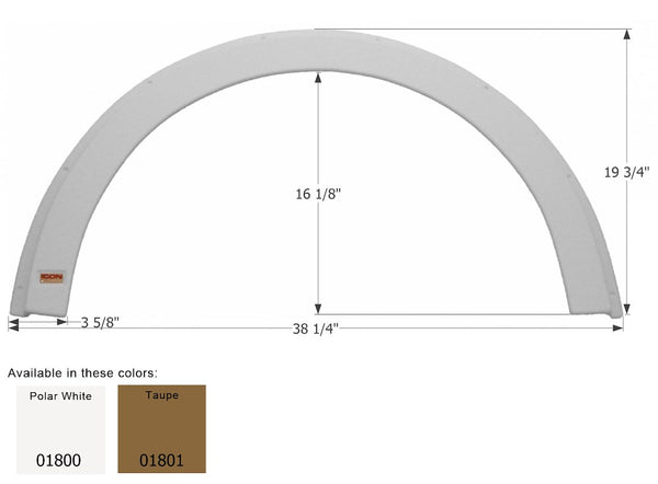 Icon Fender Skirt (MPN: 01800)
