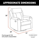 Thomas Payne Swivel Glider Recliner (MPN: 2020129856)