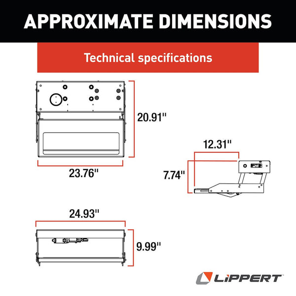 Lippert Components Kwikee Step 28 Series (MPN: 3747451)