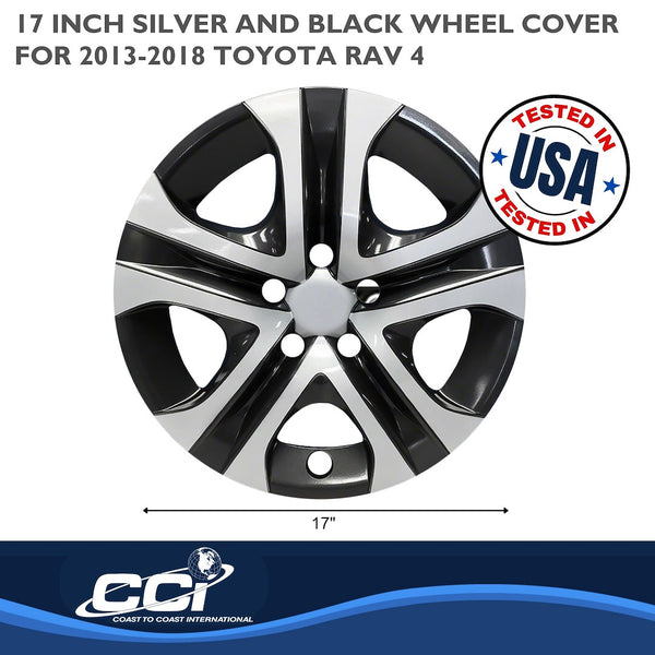 Coast To Coast 17 Inch Wheel Cover Set (MPN: IWC51817SB)