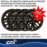 Coast To Coast Impostor Wheel Skin 17 Inch (MPN: IMP512BLK)