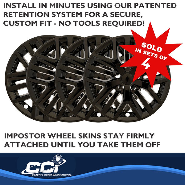 Coast To Coast Impostor Wheel Skin 17 Inch (MPN: IMP512BLK)