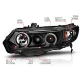 AnzoUSA Projector Headlight Assembly (MPN: 121062)