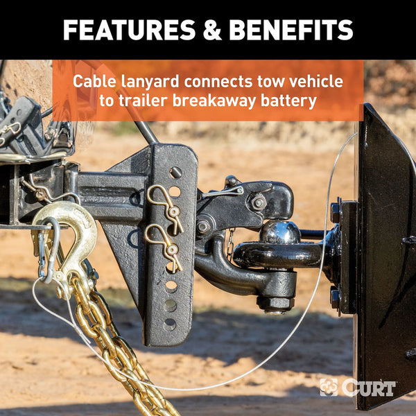 Curt Trailer Breakaway System Kit (MPN: 52041)