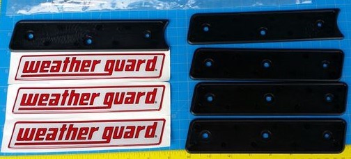 Weather Guard Decals And Bezels For Low Profile (MPN: 70105)