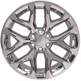 OE Wheels CV98B 22 Inch Aluminum Wheel (MPN: CV98B-22090-6550-24C)