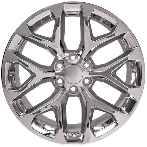 OE Wheels CV98B 22 Inch Aluminum Wheel (MPN: CV98B-22090-6550-24C)