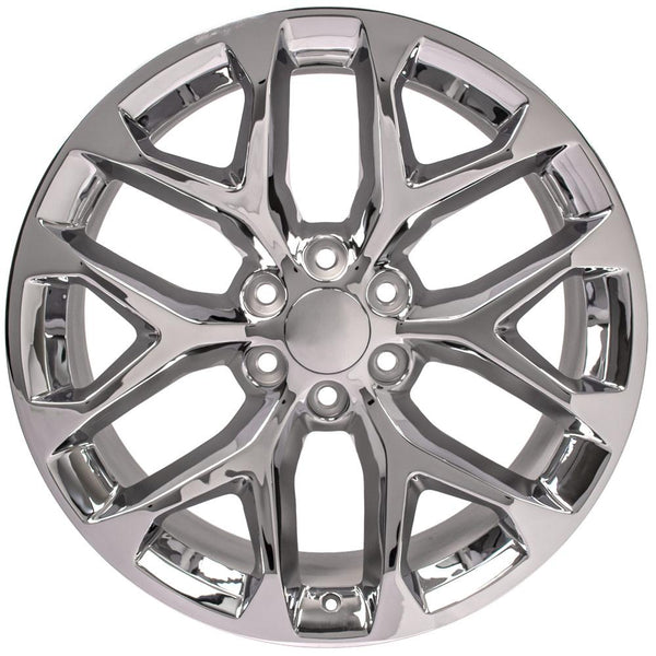 OE Wheels CV98B 22 Inch Aluminum Wheel (MPN: CV98B-22090-6550-24C)