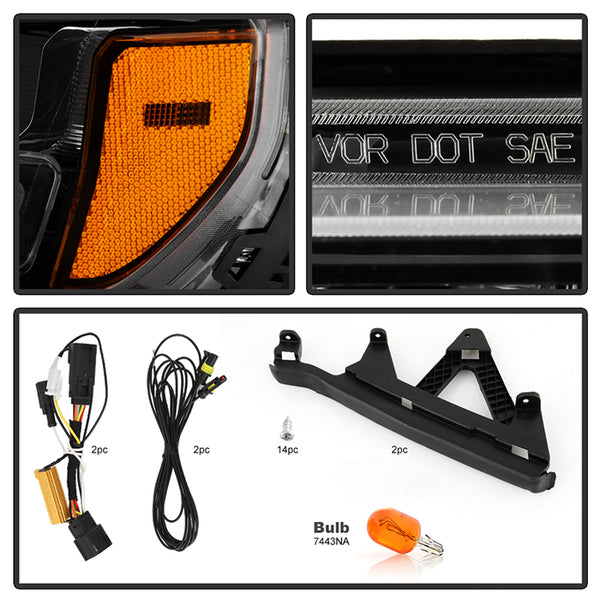 Xtune Headlight Assembly With LED Running Light (MPN: 9952739)