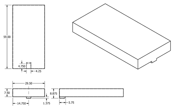 Alpha Fresh Water Tank (MPN: VR295975WGR)