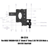 Gen-Y Hitch Torsion-Flex Drop Hitch (MPN: GH-2214)