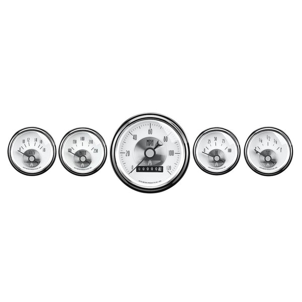 AutoMeter Gauge Set with Five Analog Gauges (MPN: 2007)