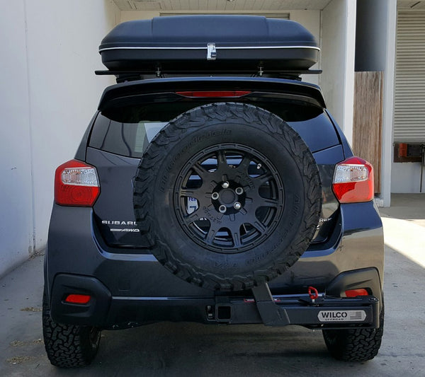 WILCO Off-Road Hitchgate Solo Tire Carrier (MPN: UHG33187-H)