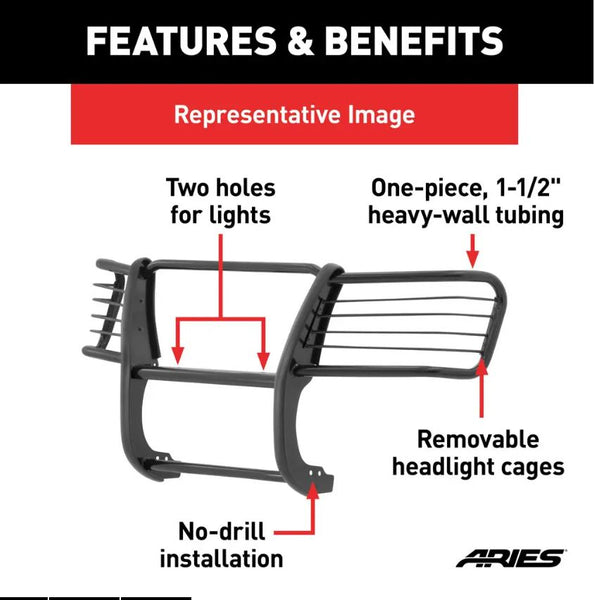 Aries Grille Guard (MPN: 9048)