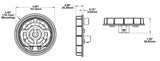 J.W. Speaker 234 Series Warning Light (MPN: 0642121)