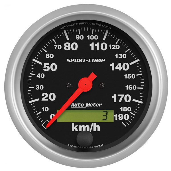 AutoMeter Speedometer Full Sweep Electric (MPN: 3987-M)