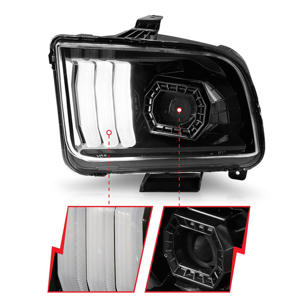 AnzoUSA Headlight Assembly (MPN: 121566)