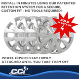 Coast To Coast 17 Inch Wheel Cover Set (MPN: IWC51917C)