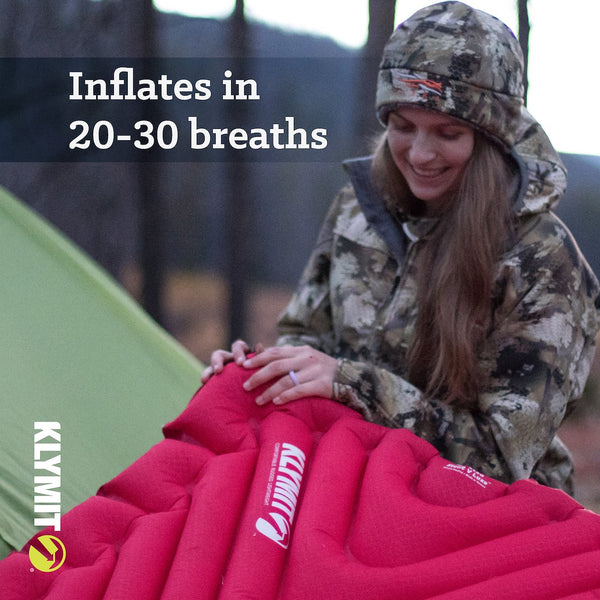 Klymit Insulated Static V Luxe Sleeping Pad (MPN: 06LIRD02D)