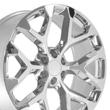 OE Wheels CV98B Chrome Plated Wheel (MPN: CV98B-24100-6550-24C)