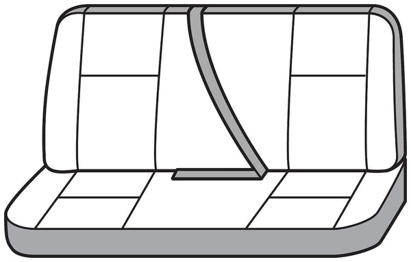 Covercraft SeatSaver Solid Bench Seat Cover (MPN: SS6348PCTN)