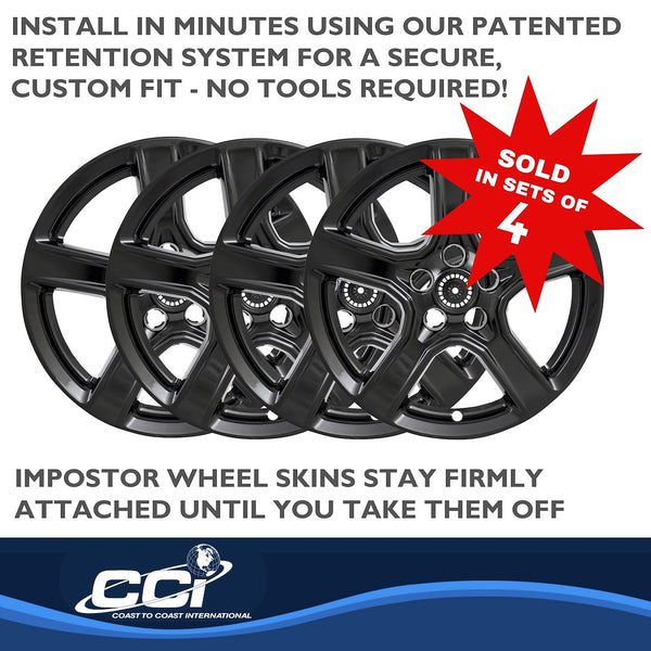 Coast To Coast Impostor Wheel Skin (MPN: IWCIMP393BLK)