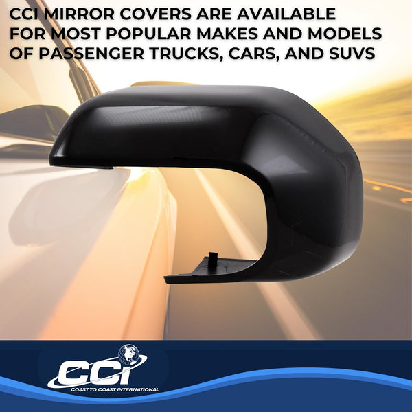Coast To Coast Exterior Mirror Cover (MPN: CCIMC67552BLK)