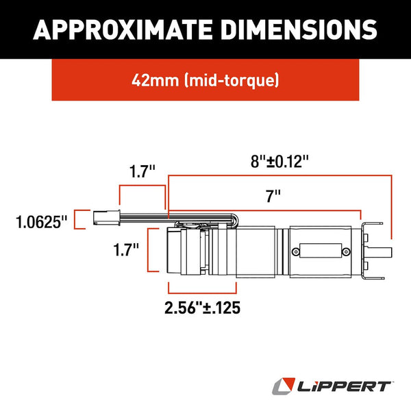 Lippert Slide Out Motor (MPN: 364262)