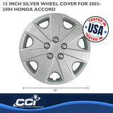 Coast To Coast 15 Inch Wheel Cover Set (MPN: IWC41415S)