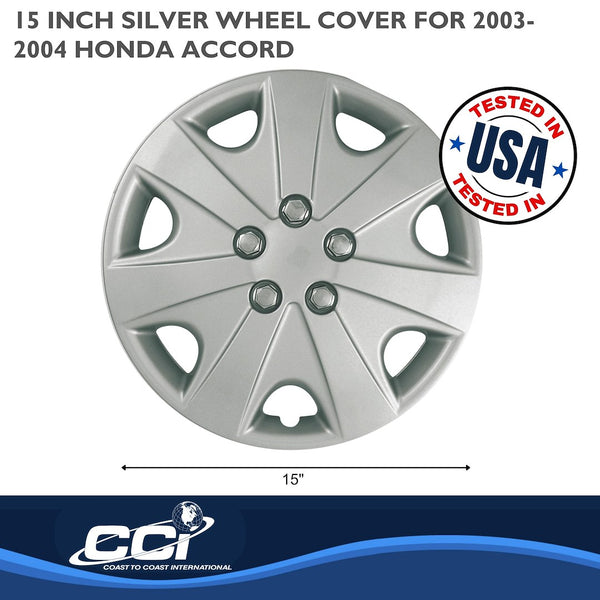 Coast To Coast 15 Inch Wheel Cover Set (MPN: IWC41415S)