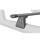 Black Horse Off Road Bed Cargo Rack Cross Bar (MPN: VRCB64-G)