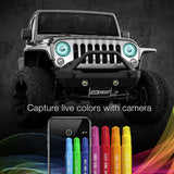 XK Glow 7 Inch LED Headlight Assembly (MPN: XK-7IN-JP-KIT-DM)