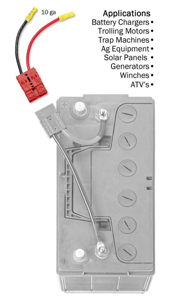 Connect-Ease Battery Connection Harness (MPN: RCE12VB10)
