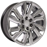 OE Wheels CV39 Aluminum Wheel (MPN: CV39-22090-6550-28HB-IC)