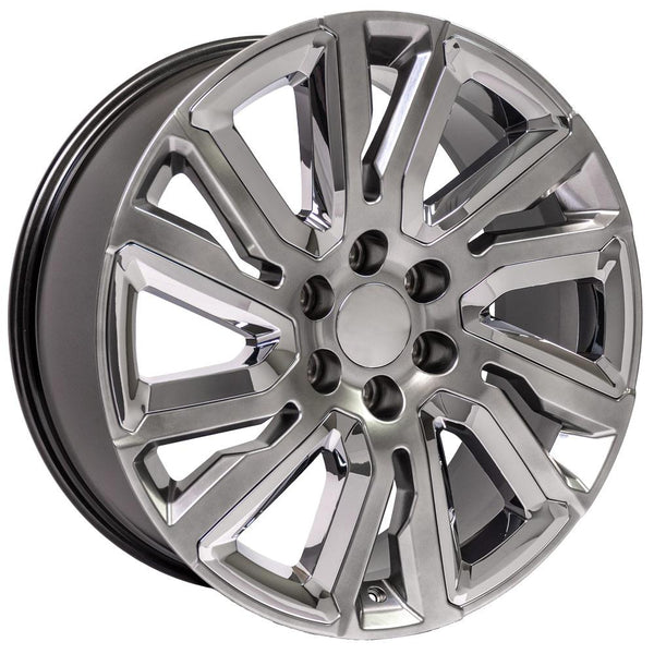OE Wheels CV39 Aluminum Wheel (MPN: CV39-22090-6550-28HB-IC)