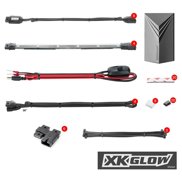 XK Glow Underbody Light Kit (MPN: XK034016)