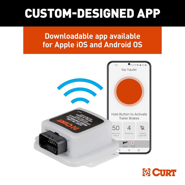 CURT Echo Wireless Trailer Brake Controller (MPN: 51200)