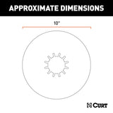 Fifth Wheel Trailer Hitch Lube Plate (MPN: 16721)