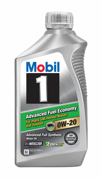 Mobil 1 Advanced Fuel Economy Oil (MPN: 124184)