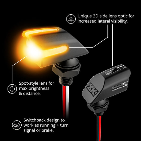 XK Glow Mini Turnz LED Turn Signal Light Assembly (MPN: XK034022-AC)