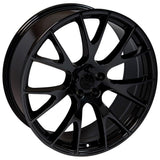 OE Wheels DG15 Gloss Black Wheel (MPN: DG15-20100-5115-18B)
