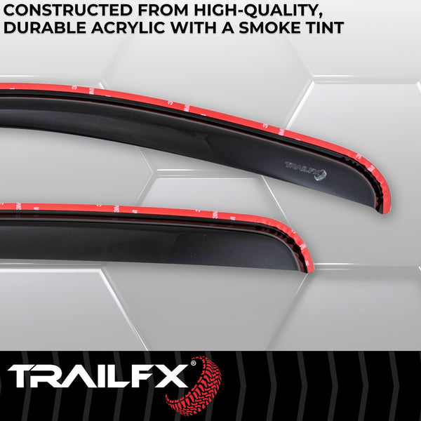 TrailFX TFX 4-PC Window Vents (MPN: 4515IC)