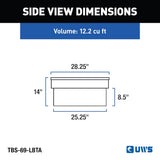 UWS Crossover Extra Wide Tool Box (MPN: TBS-69-LBTA)