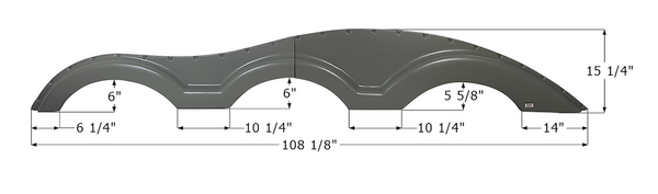 Icon Fender Skirt For Keystone Raptor Models (MPN: 01685)