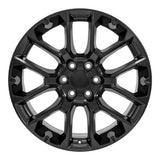 OE Wheels CV67 22 Inch Aluminum Wheel (MPN: CV67-22090-6550-28B1)